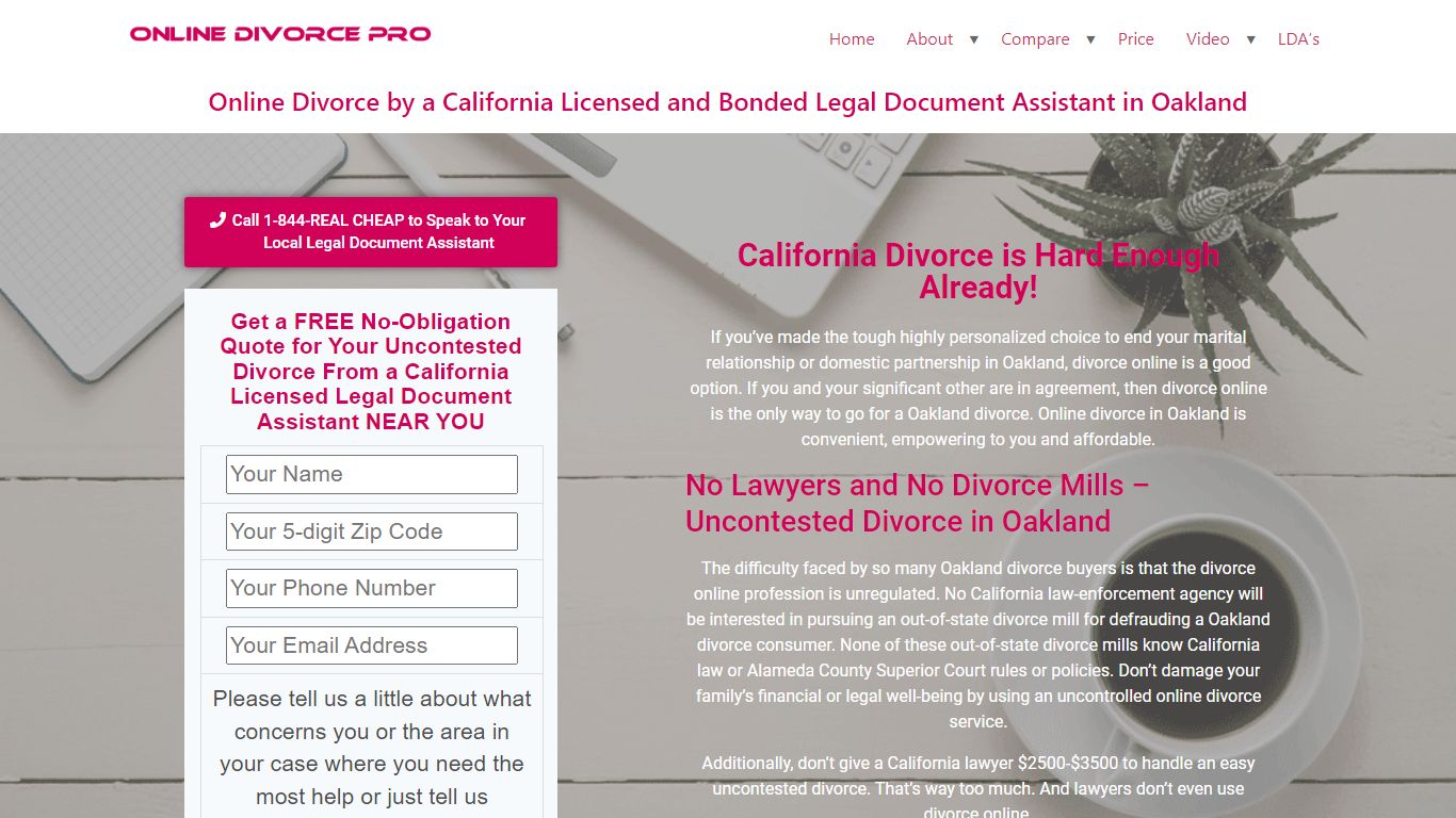 {Online Divorce|DIvorce Online} California